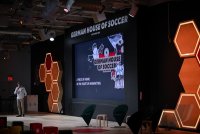 Fussball FIFA WM 2026: German House of Soccer in Manhattan / New York