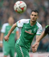 Fussball, 1. Bundesliga  Saison 2014/2015: SV Werder Bremen - Borussia Moenchengladbach