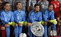Fussball 1. Bundesliga 2015/2016: Fototermin beim FC Bayern Muenchen