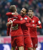 Fussball 1. Bundesliga Saison 15/16: FC Bayern Muenchen - Hertha BSC Berlin