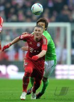 Fussball 1. Bundesliga, Saison 2011/2012:  FC Bayern Muenchen - VfL Wolfsburg