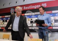 Fussball Vorstellung  des neuen SSV Trainers Lothar Mattner