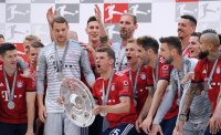 Fussball 1. Bundesliga Saison 17/18: Meister FC Bayern Muenchen
