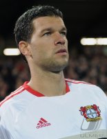 Fussball 1. Bundesliga  Saison 2011/2012:  Michael Ballack (Bayer 04 Leverkusen)