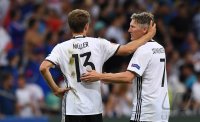 Fussball Europameisterschaft Halbfinale 2016: Deutschland - Frankreich