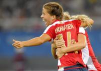 FUSSBALL  Olympia 2008  Peking  Vorrunde Norwegen - Japan