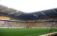 Fussball 1. Bundesliga:  Fankurve Borussia Dortmund im Borussia Park