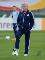 Fussball International  U 21 Laenderspiel: Trainer Horst Hrubesch (Deutschland)