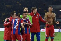 Fussball 1. Bundesliga Saison 14/15: JUBEL FC Bayern Muenchen