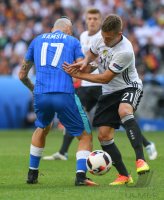 Fussball Europameisterschaft Achtelfinale 2016: Deutschland - Slowakei