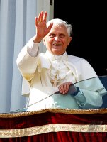 Papst Benedikt XVI. in Castel Gandolfo