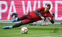 Fussball 1. Bundesliga Saison 14/15: Torwart Manuel Neuer (FC Bayern Muenchen)