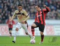 Fussball 1. Bundesliga  Saison 2010/2011: Eintracht Frankfurt - Hannover 96