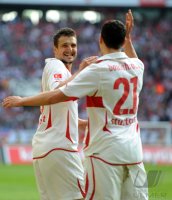 Fussball 1. Bundesliga :  1 FC Koeln - VfB Stuttgart