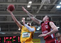 Basketball 1. Bundesliga 16/17 Hauptrunde: Walter Tigers Tuebingen - Brose Bamberg