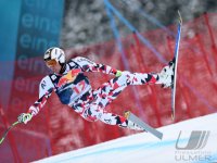 Ski Alpin Kitzbuehel 2016 Abfahrt Sturz Hannes Reichelt (AUT)