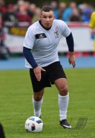 Fussball / Promi-Benefizfussballspiel in Tuebingen