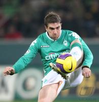 Fussball Klasnic (Bremen)  EINZELAKTION