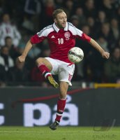 FUSSBALL INTERNATIONALES TESTSPIEL: Daenemark - Schweden