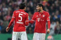 Fussball DFB Pokal Halbfinale 16/17: FC Bayern Muenchen - Borussia Dortmund