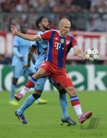 Fussball CHL  Saison 2014/2015: FC Bayern Muenchen - Manchester City