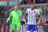 Fussball 1. Bundesliga Saison 21/22: FC Bayern Muenchen -  Hertha BSC Berlin