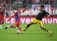Fussball 1. Bundesliga Saison 14/15: FC Bayern Muenchen - Borussia Dortmund