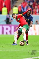 FUSSBALL WM 2022 Halbfinale Frankreich - Marokko