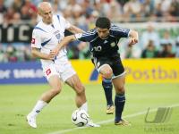 Fussball WM 2006: Argentinien - Serbien/Montenegro