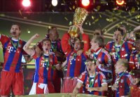 Fussball Pokalfinale 13/14: Borussia Dortmund - FC Bayern Muenchen