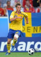 FUSSBALL EURO 2008: Schweden, ROSENBERG Einzelaktion
