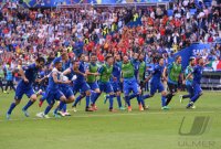 Fussball Europameisterschaft Achtelfinale 2016: Italien - Spanien