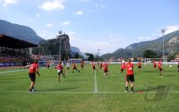 Fussball 1. Bundesliga Saison   2011/2012 :  Uebersicht vom Trainingsplatz in Arco