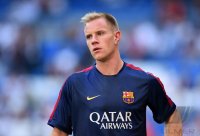 Fussball Primera Division El Clasico 14/15: Torwart Marc Andre ter Stegen (Barca)