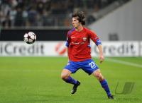 FUSSBALL CHAMPIONS LEAGUE:  ZSKA Moskau, GUILHERME Einzelaktion