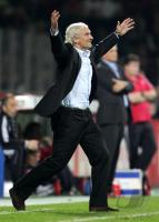 Fussball 1. Bundesliga: Leverkusen - Koeln, VOELLER an der Seitenlinie