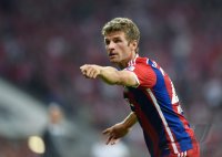 Fussball 1. Bundesliga Saison 14/15: Thomas Mueller (FC Bayern Muenchen)