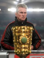 Fussball DFB Pokal, Saison 2011/2012, Viertelfinale: Trainer Jupp Heynckes  (FC Bayern Muenchen)