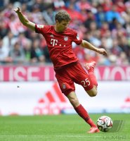 Fussball 1. Bundesliga Saison 14/15: Thomas Mueller (FC Bayern Muenchen)