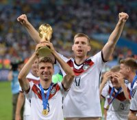 FUSSBALL WM 2014, FINALE: JUBEL Deutschland