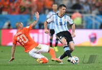 FUSSBALL WM 2014, HALBFINALE: Niederlande - Argentinien