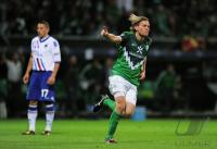 Fussball: Champions League Play-Offs Hinspiel, Saison 2010/2011: Bremen - Genua