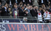 Fussball Champions League Finale 2011: Enttaeuschung bei Trainer Sir  Alex  Ferguson  (Manchester United FC)
