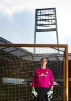 Fussball 1. Bundesliga, Saison 2012/2013, Werder Bremen: Richard Strebinger im exklusiven Pressefoto ULMER Fotoshooting