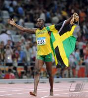 LEICHTATHLETIK  Olympia 2008 100 M Maenner Finale
