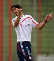 Fussball 1. Bundesliga: Training beim FC Bayern Muenchen