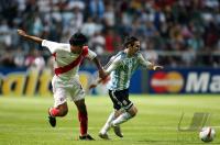 Fussball International 42. Copa America in VenezuelaPeru - Argentinien