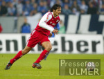 FUSSBALL 1. Bundesliga: Bayern, SANTA CRUZ Einzelaktion