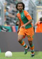 Fussball 1. Bundesliga: Bremen, OWOMOYELA Einzelaktion