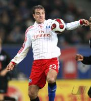 Fussball 1. Bundesliga: HSV, VAN DER VAART Einzelaktion